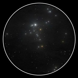 NGC 457, Cúmulo E.T.