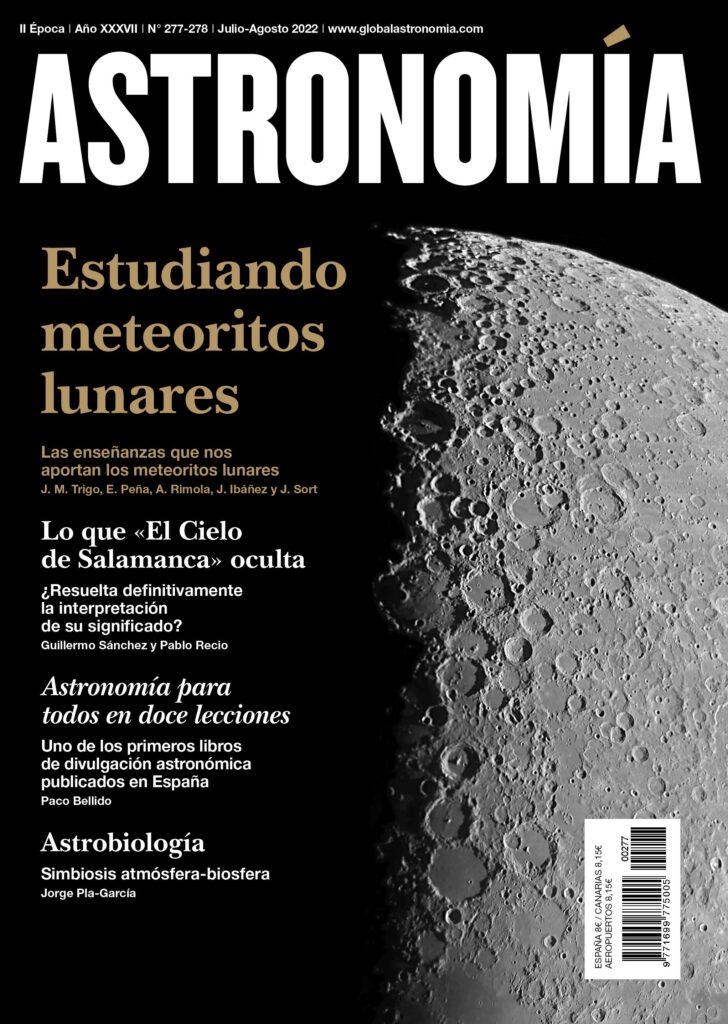 Astronomía julio-Agosto 2022