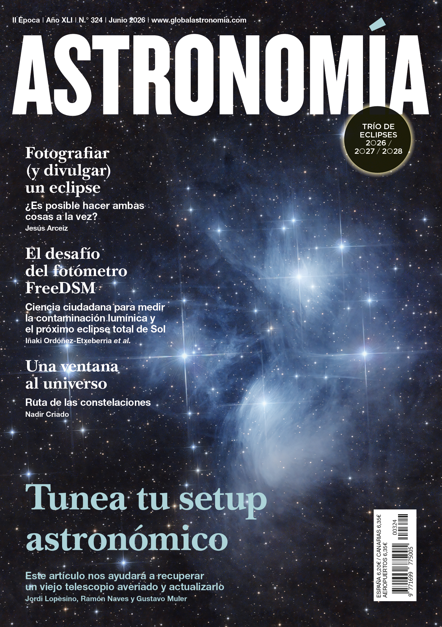 Astronomía-JUNIO 2026-N.º 324-PAPEL