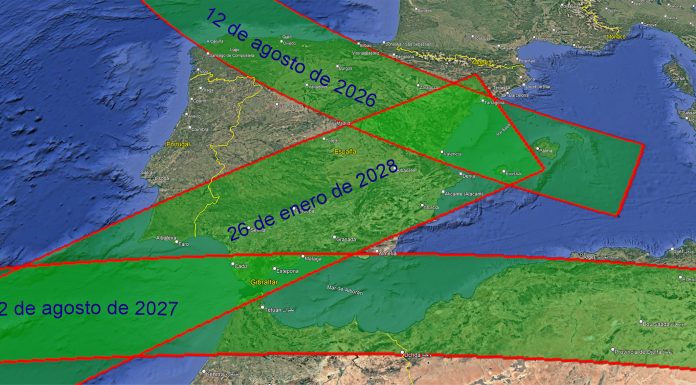 El Trío Ibérico de Eclipses